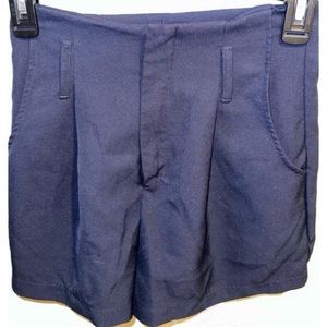Forever 21 Blue X-Small Shorts with Belt